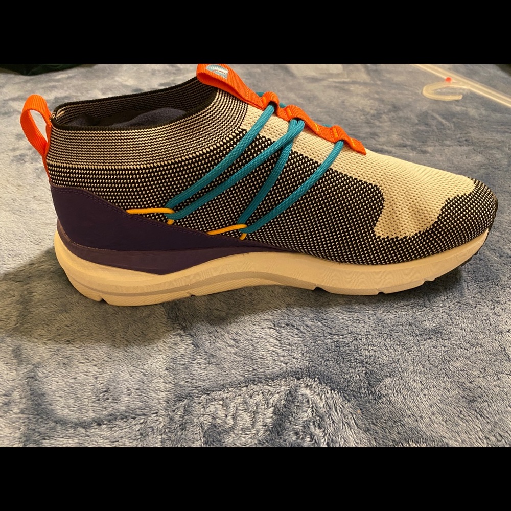 NWOB The North Face Men's Sumida Moc Knit Urban Explore White Black  size 11 US - Picture 7 of 12